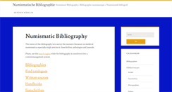 Desktop Screenshot of bibliographie.maekeler.eu