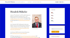 Desktop Screenshot of hendrik.maekeler.eu