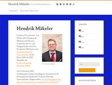 Tablet Screenshot of hendrik.maekeler.eu